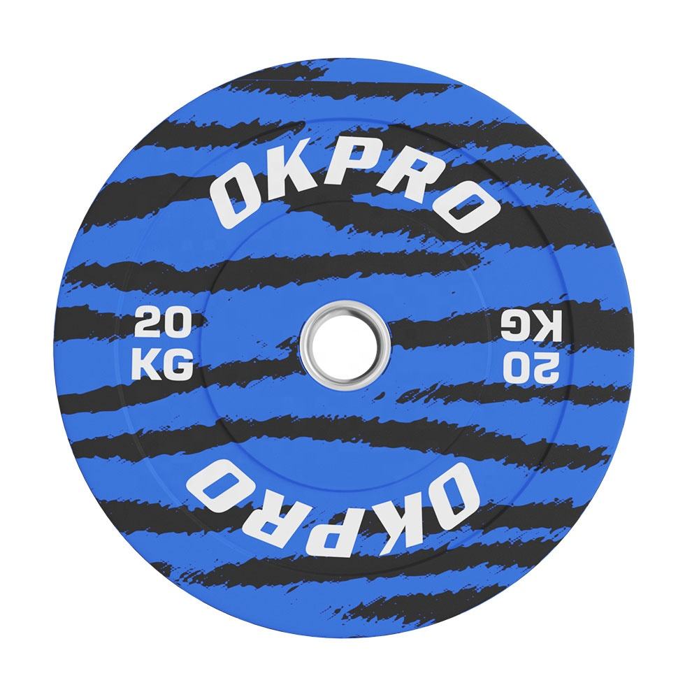 OK2006F Animal print bumper plates