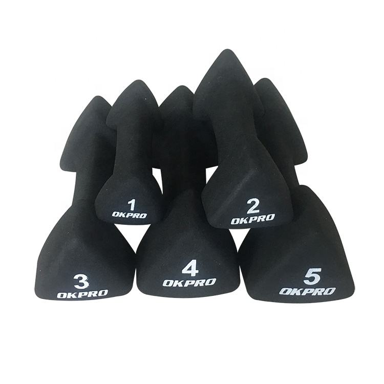 Round Moistureresistant Neoprene Dumbbell OKPRO